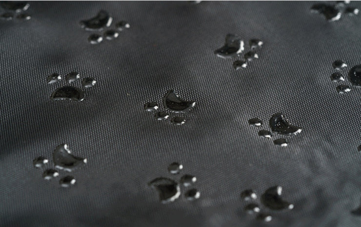  Dog Resting on Thickened Pet Printing Canvas Dog Mat Cozy Dog Bed Mat for All Breeds